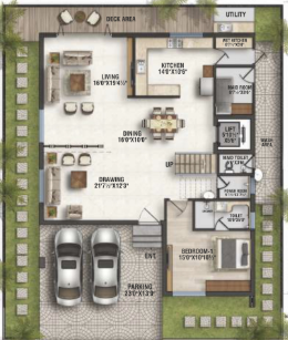  lacasa Floor Plan Ground Floor Plan