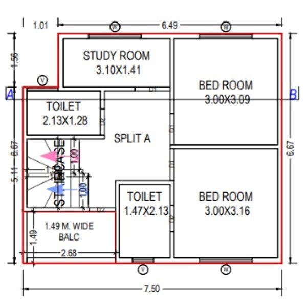the greens Floor Plan First Floor Plan