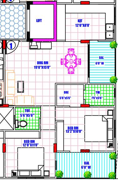 sagar shri enclave Floor Plan Floor Plan