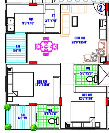 sagar shri enclave Floor Plan Floor Plan