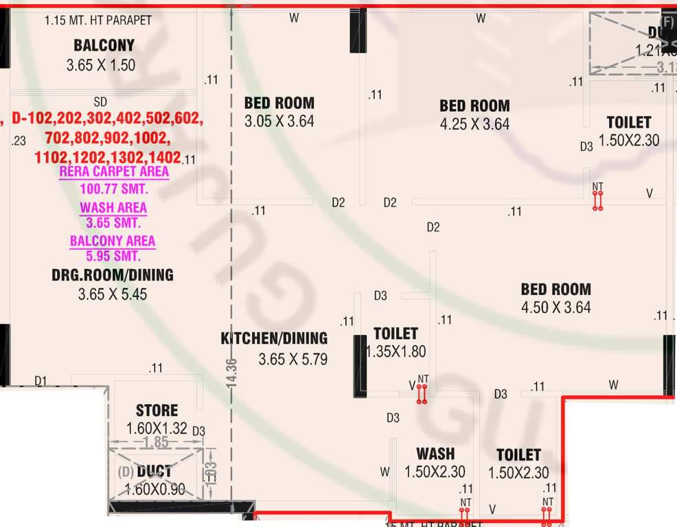  adhirath by sampad Floor Plan Floor Plan