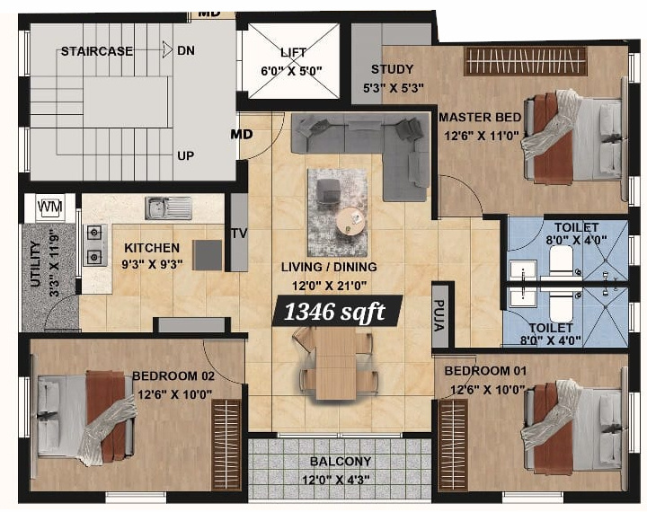  elegance Floor Plan Floor Plan