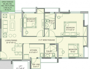 Floor Plan  morya-phase-i- Floor Plan Floor Plan