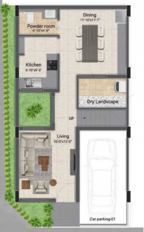  inara Floor Plan Ground Floor Plan