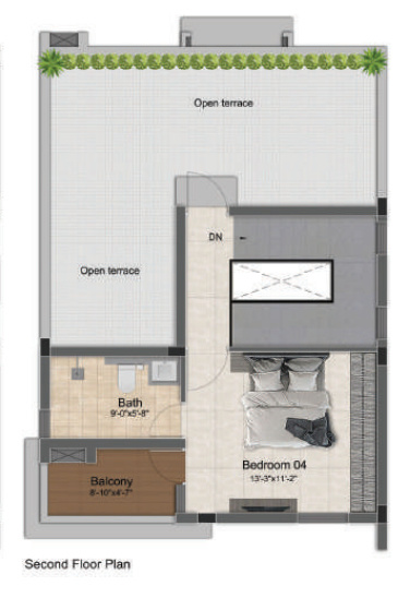 Second Floor Plan inara Floor Plan Second Floor Plan