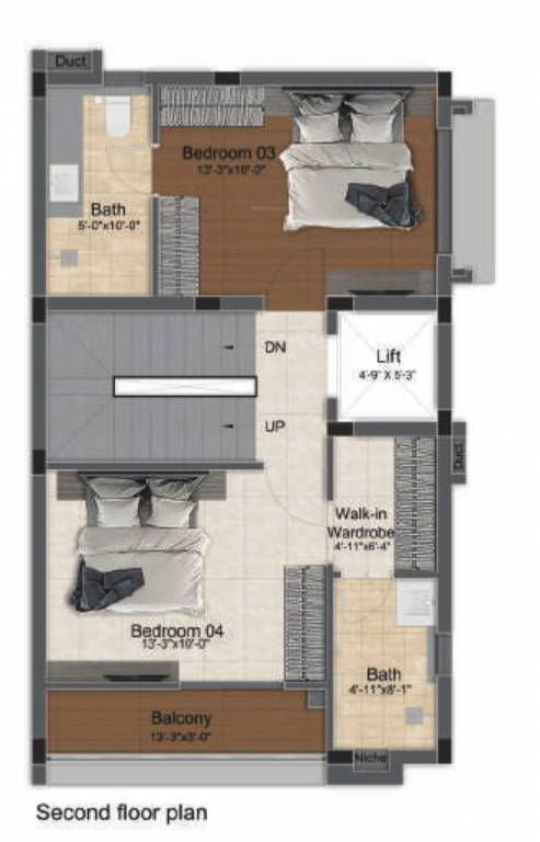 Second Floor Plan inara Floor Plan Second Floor Plan