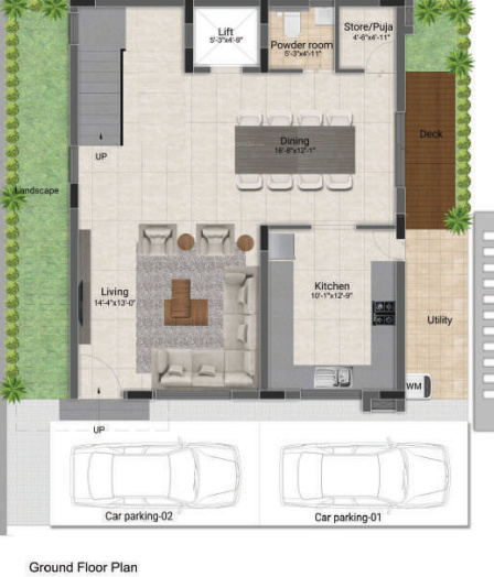 inara Floor Plan Ground Floor Plan