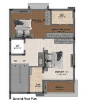 Second Floor Plan inara Floor Plan Second Floor Plan