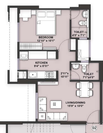  runwal gardens Floor Plan Floor Plan