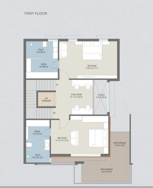  vedam villa Floor Plan First Floor Plan