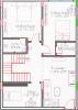 ornate Floor Plan Upper Level Duplex Plan