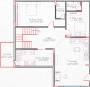  ornate Floor Plan Upper Level Duplex Plan