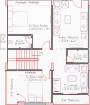 ornate Floor Plan Upper Level Duplex Plan