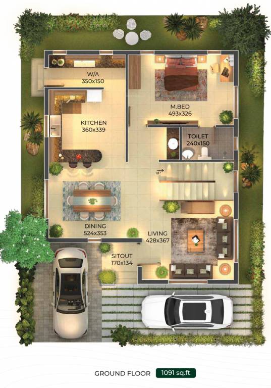 prithvi Floor Plan Ground Floor Plan