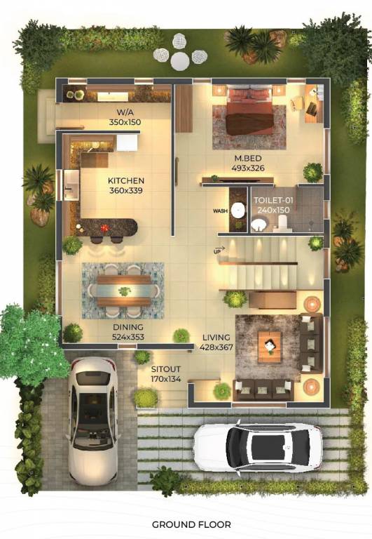 prithvi Floor Plan Ground Floor Plan