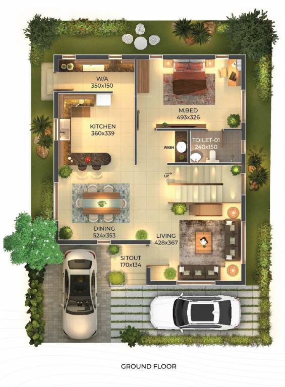 prithvi Floor Plan Ground Floor Plan