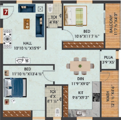  shree prasasthee Floor Plan Floor Plan