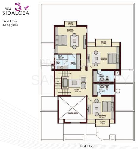 Applewoods Sidalcea (4BHK+5T (4,779 sq ft)   Servant Room 4779 sq ft)