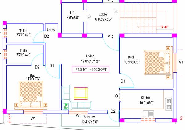  sai-avanthika Floor Plan Floor Plan