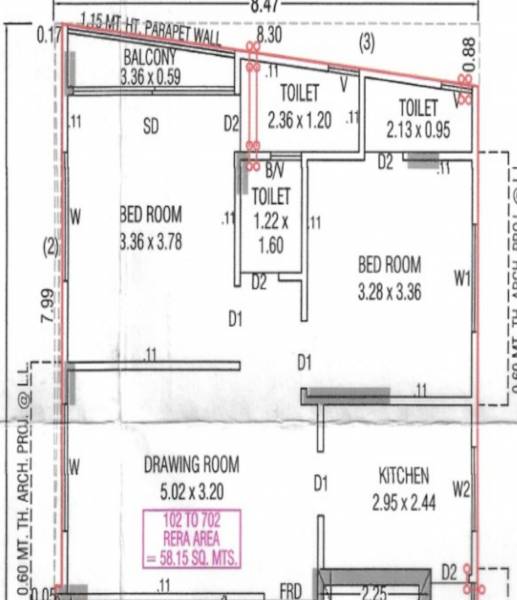  mohammedi-residency Floor Plan Floor Plan