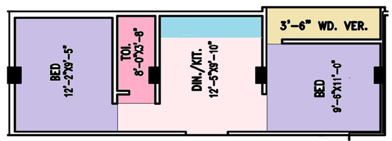  apartment Floor Plan Floor Plan