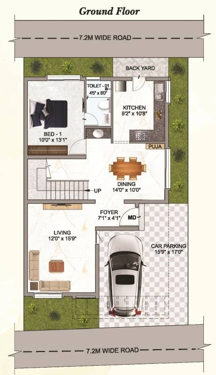  silicon valley phase 2 Floor Plan Ground Floor Plan