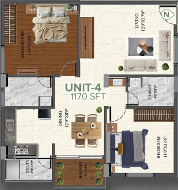  the-breeze-way Floor Plan Floor Plan
