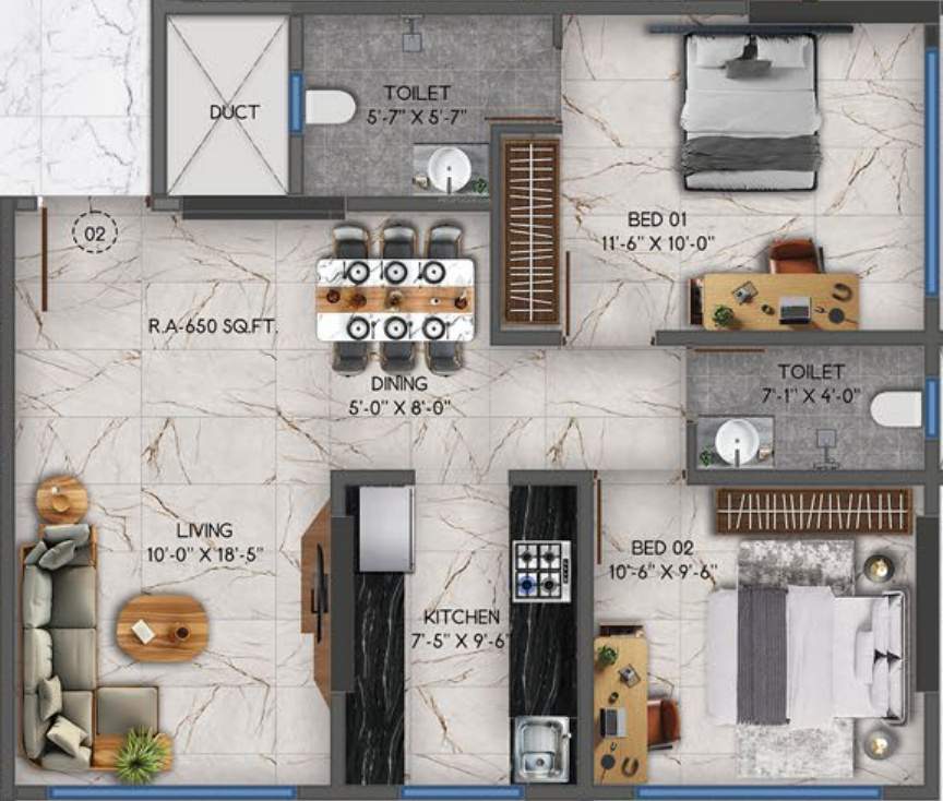  mansarovar residency Floor Plan Floor Plan