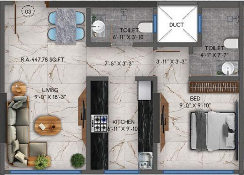  mansarovar residency Floor Plan Floor Plan