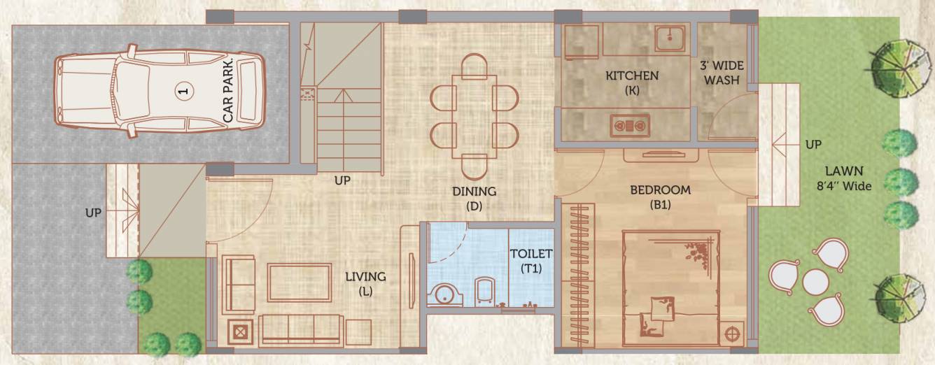  hazelburg Floor Plan Ground Floor Plan