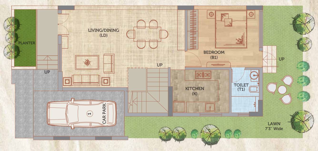  hazelburg Floor Plan Ground Floor Plan