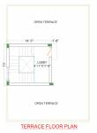  praveens-serene Floor Plan Terrace Floor Plan