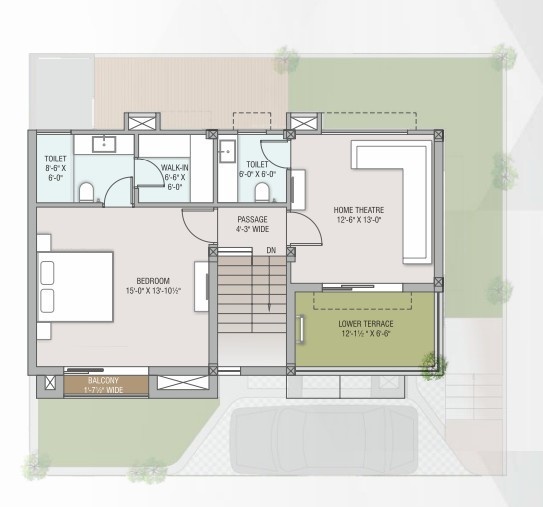 Second Floor Plan aurum villa Floor Plan Second Floor Plan