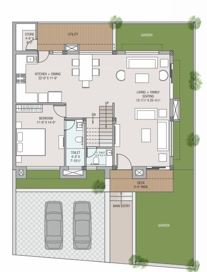  aurum villa Floor Plan Ground Floor Plan