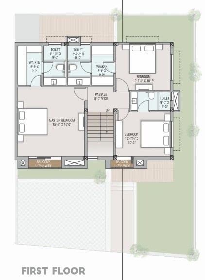  aurum villa Floor Plan First Floor Plan