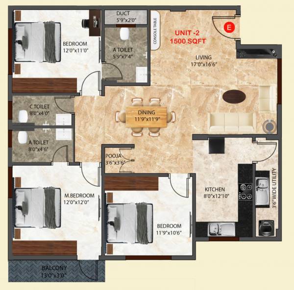  aditya-classic Floor Plan Floor Plan