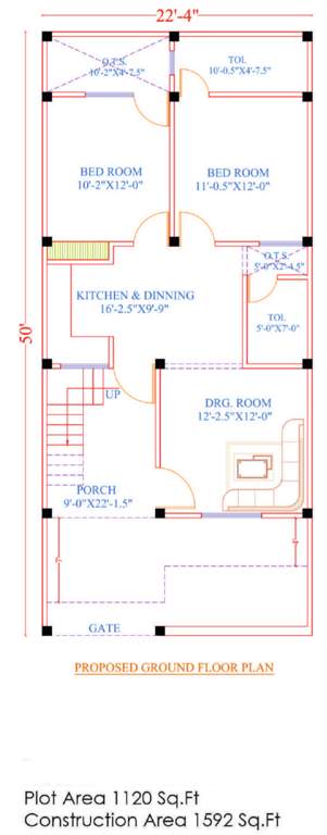  crown town Floor Plan Ground Floor Plan