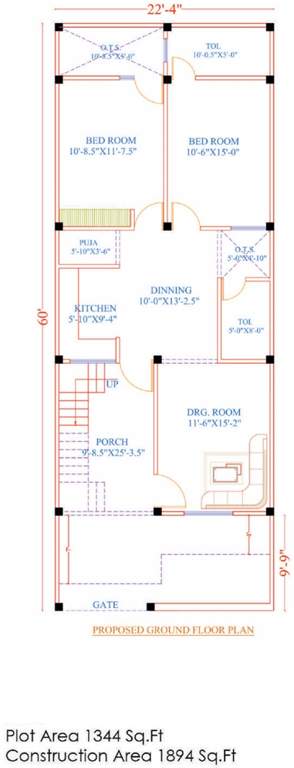  crown town Floor Plan Ground Floor Plan
