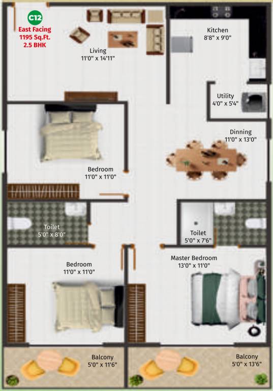 Floor Plan gokulam Floor Plan Floor Plan