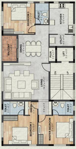  sai-subramanya Floor Plan Floor Plan