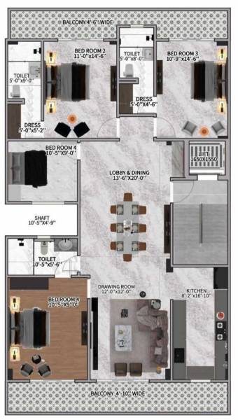  ulta-luxury-floor-14 Floor Plan Floor Plan
