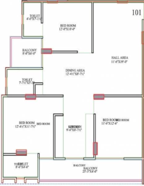  residency-2 Floor Plan Floor Plan