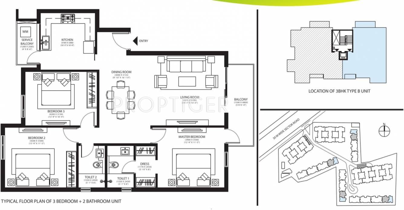 Ireo Rise (3BHK+2T (1,562 sq ft) 1562 sq ft) Ireo Rise (3BHK+2T (1,562 sq ft) 1562 sq ft)
