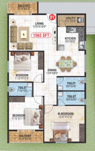  sree-vasudeva-nilayam Floor Plan Floor Plan
