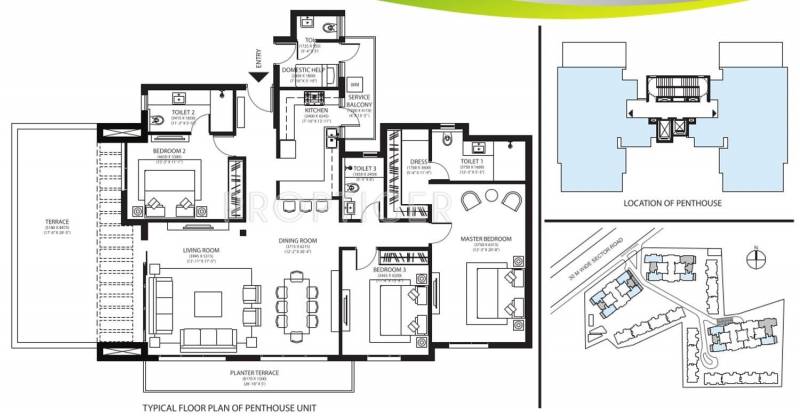 Ireo Rise (3BHK+3T (2,427 sq ft) 2427 sq ft)