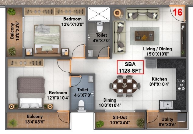 Floor Plan gardnia phase 4 Floor Plan Floor Plan