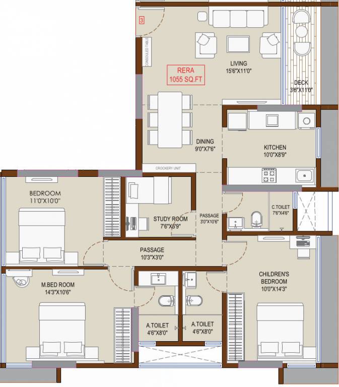  ganga niwas chs ltd Floor Plan Floor Plan