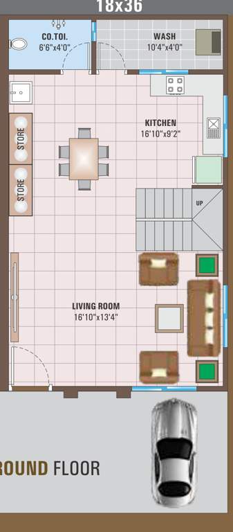  gruham clublife Floor Plan Ground Floor Plan