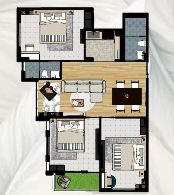  sree krishna enclave Floor Plan Floor Plan