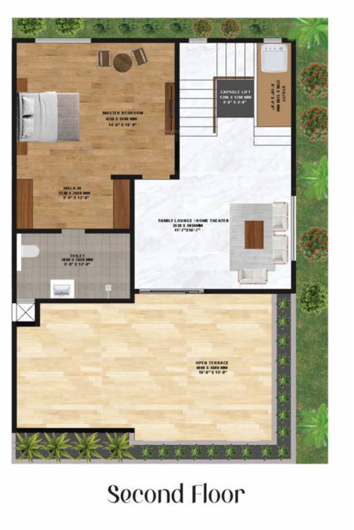 Second Floor Plan madhura gardens Floor Plan Second Floor Plan